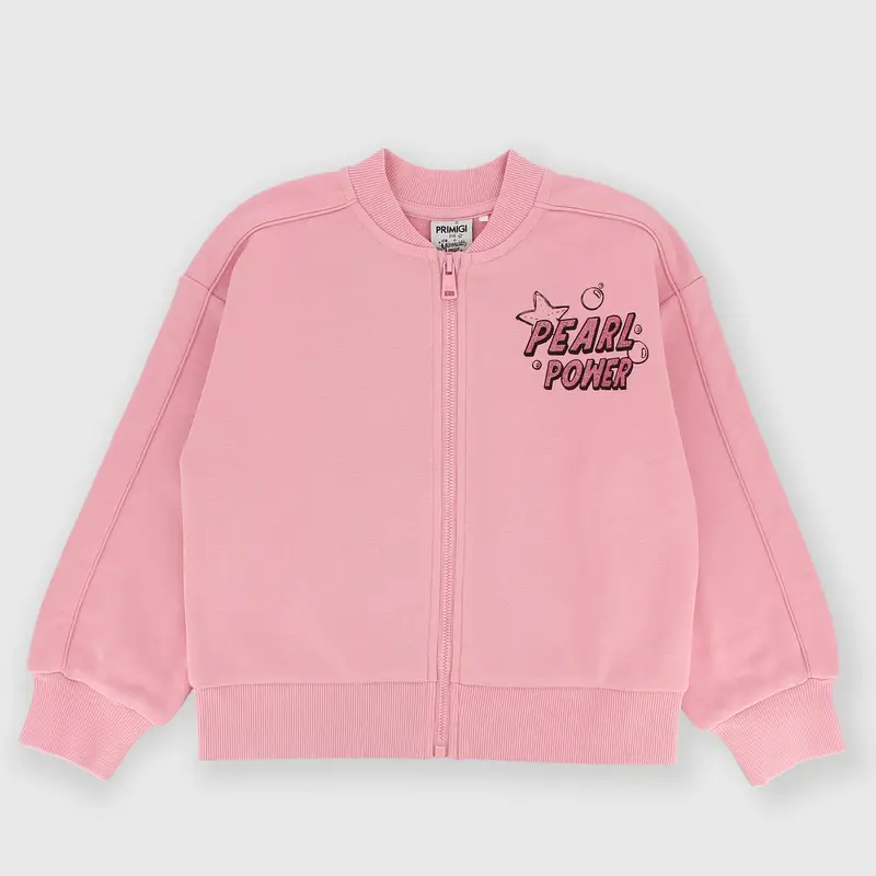 Maglia con zip rosa mermaid magic™