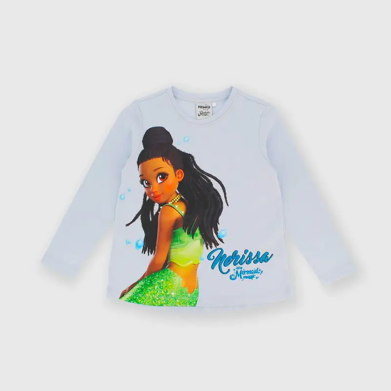 Maglietta maniche lunghe celeste mermaid magic™