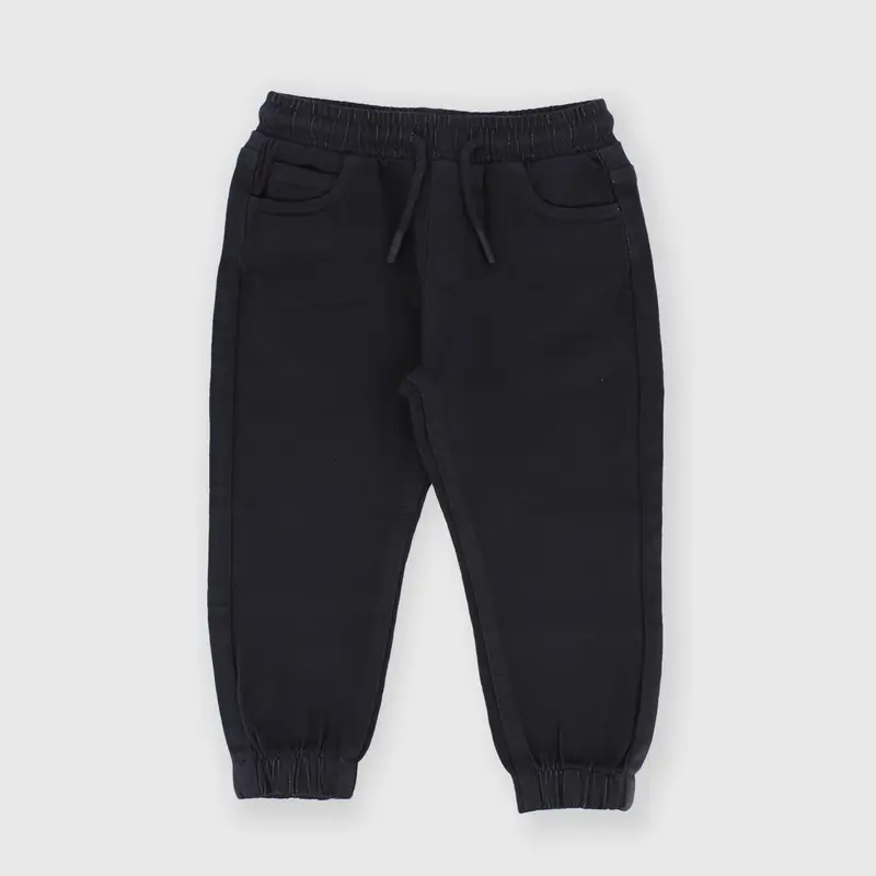 Pantalone in cotone da bambino blu