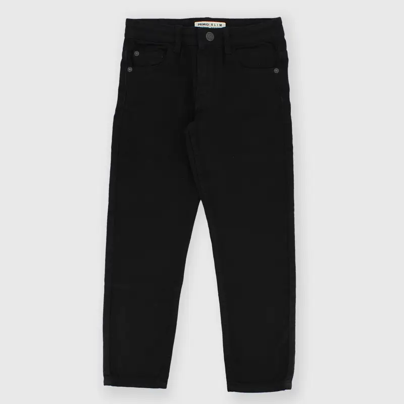 Pantalone in cotone da bambino nero