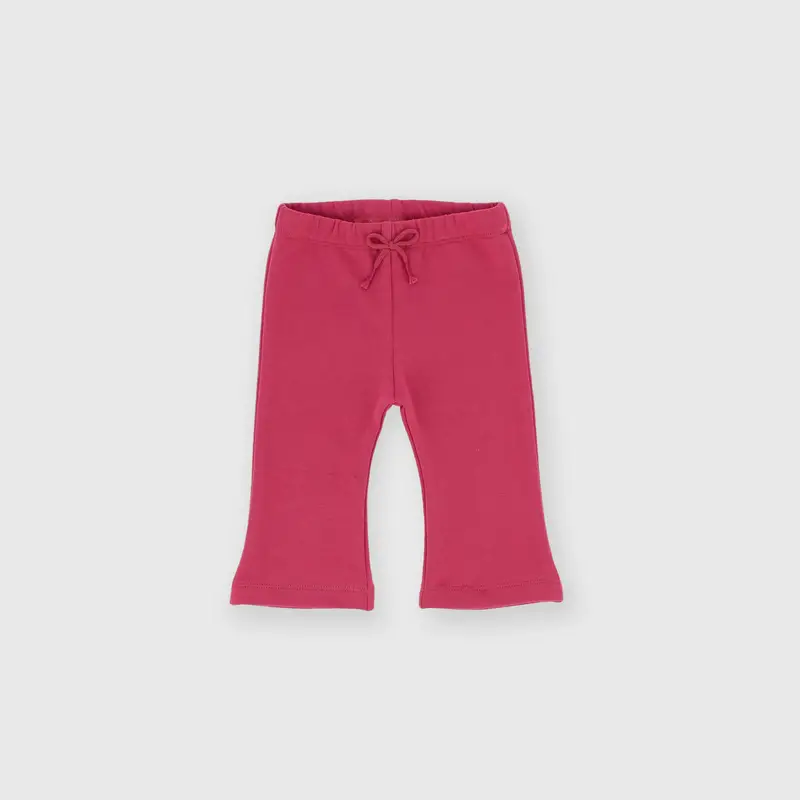 Pantalone in felpa da bambina rosa