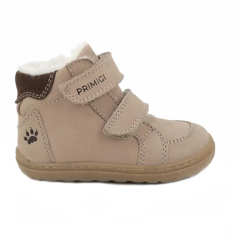 Scarpe da bambina beige con strap