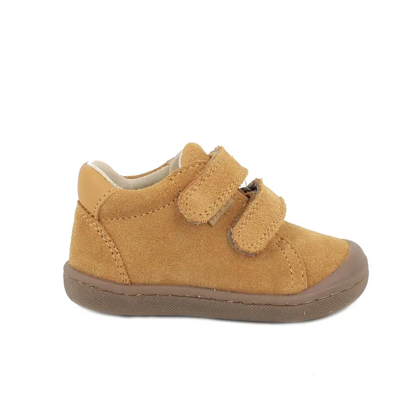 Scarpe da bambina giallo con strap