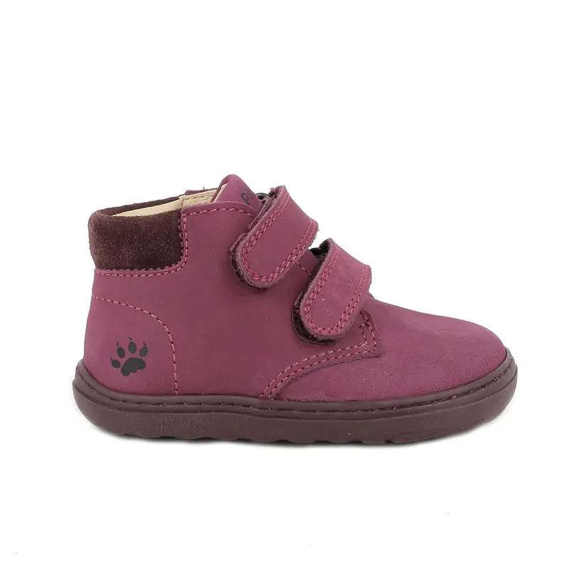Scarpe da bambina viola con strap