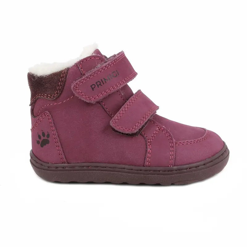 Scarpe da bambina viola con strap