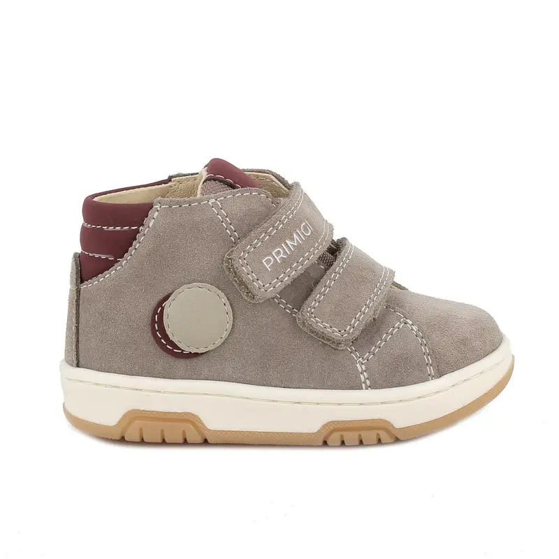 Scarpe da bambino beige con strap
