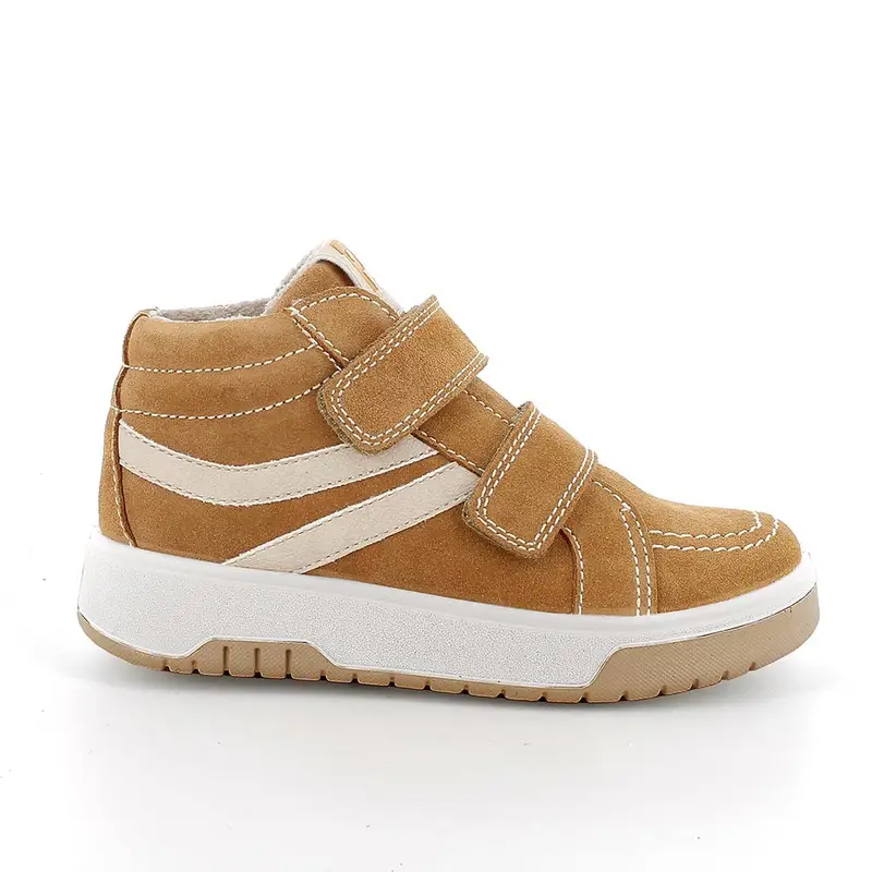 Scarpe da bambino giallo con strap