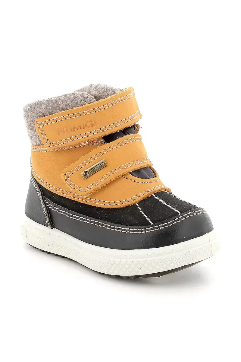 scarpe invernali in pelle bambino/a Giallo