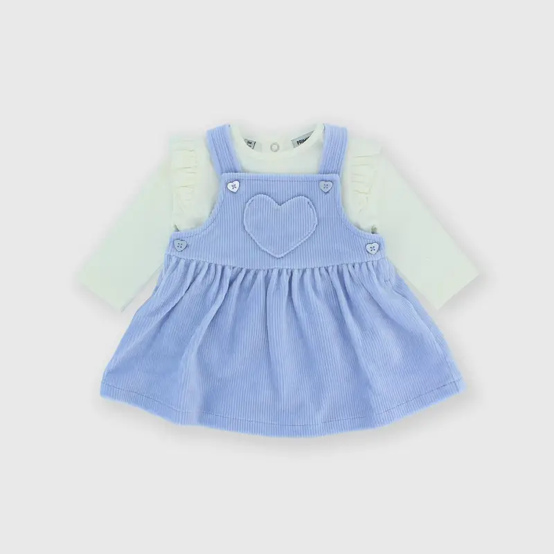 Set coordinato in ciniglia da bambina viola