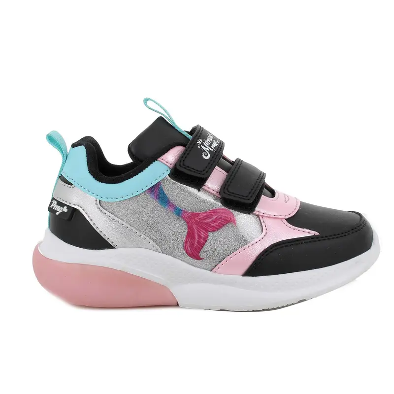 Sneakers nero e celeste mermaid magic™