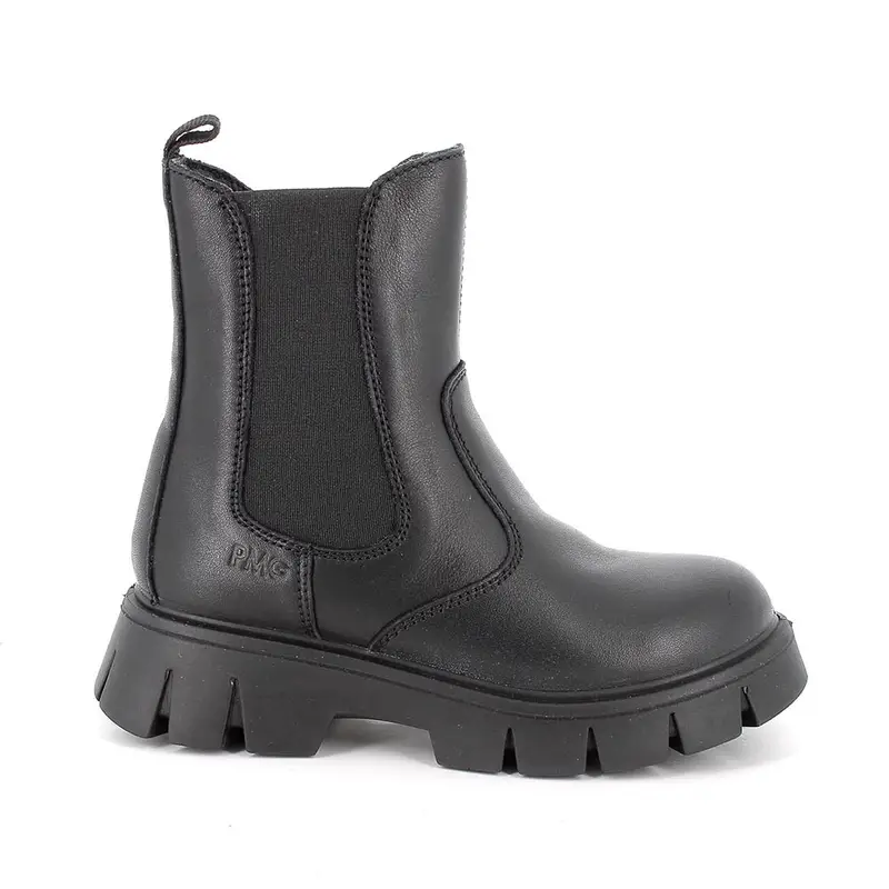 Stivaletti da bambina nero con zip