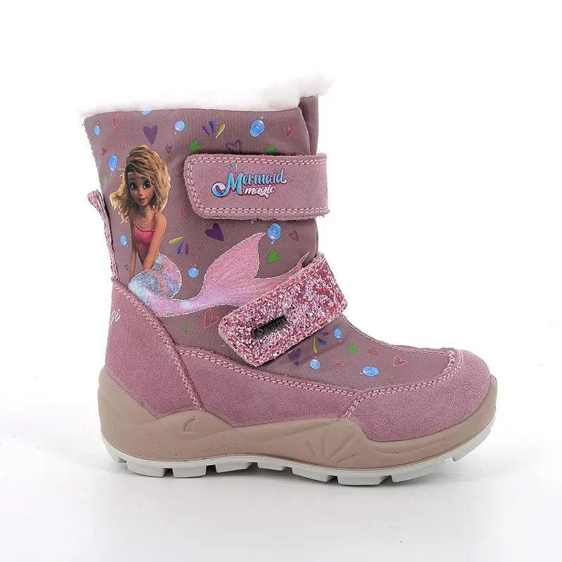 Stivaletti gore-tex rosa mermaid magic™