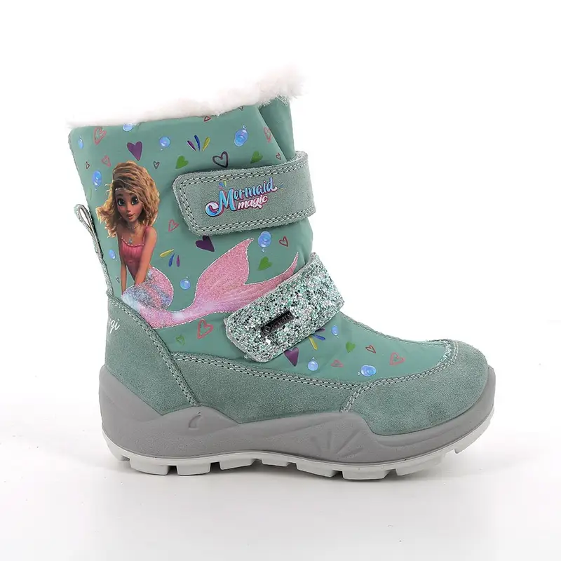 Stivaletti gore-tex verde mermaid magic™