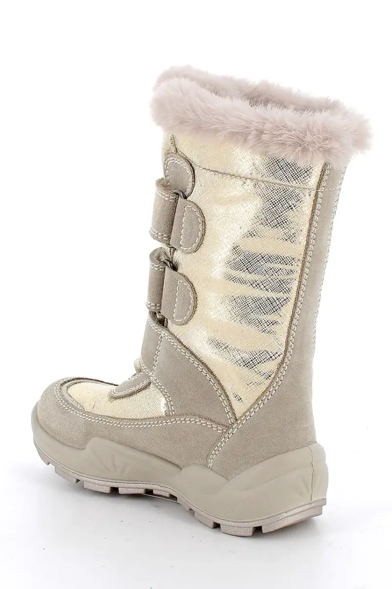 stivali da neve bambini Oro miniatura 3