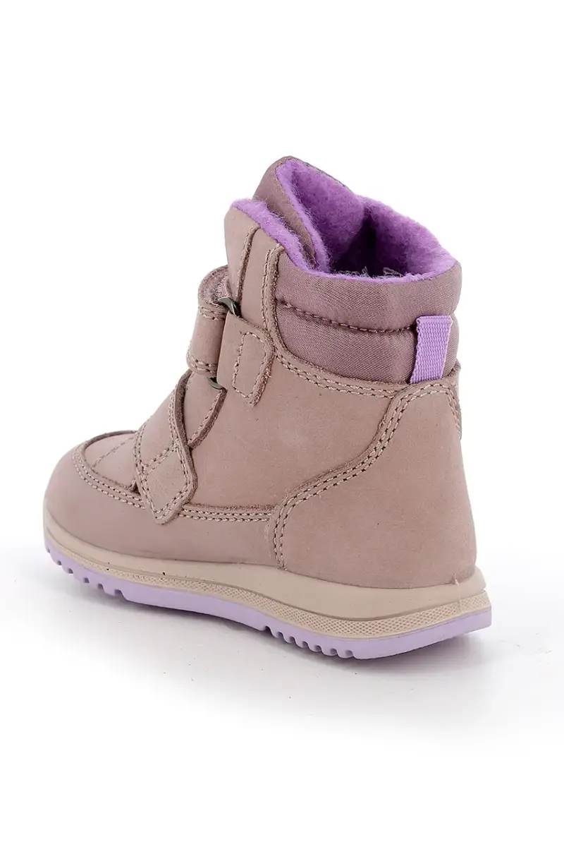 stivali da neve in pelle bambini Rosa miniatura 3