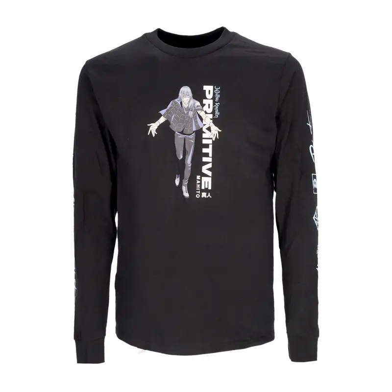 Maglietta Manica Lunga Uomo Mahito L/s Tee X Jujutsu Kaisen Black