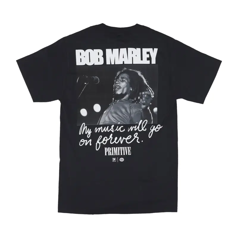 Maglietta Uomo Forever Tee X Bob Marley Black