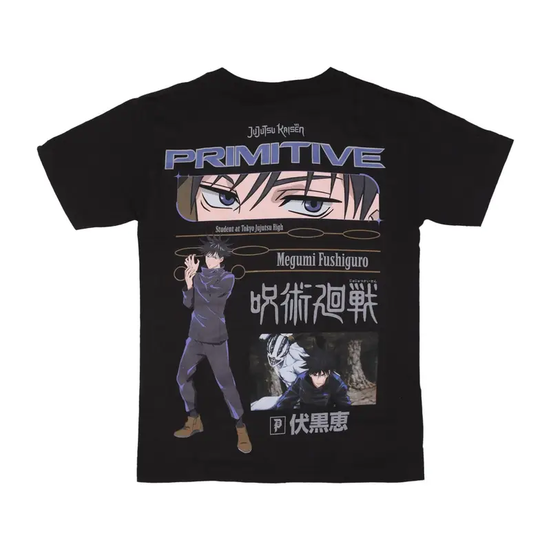 Maglietta Uomo Fushiguro Tee X Jujutsu Kaisen Black