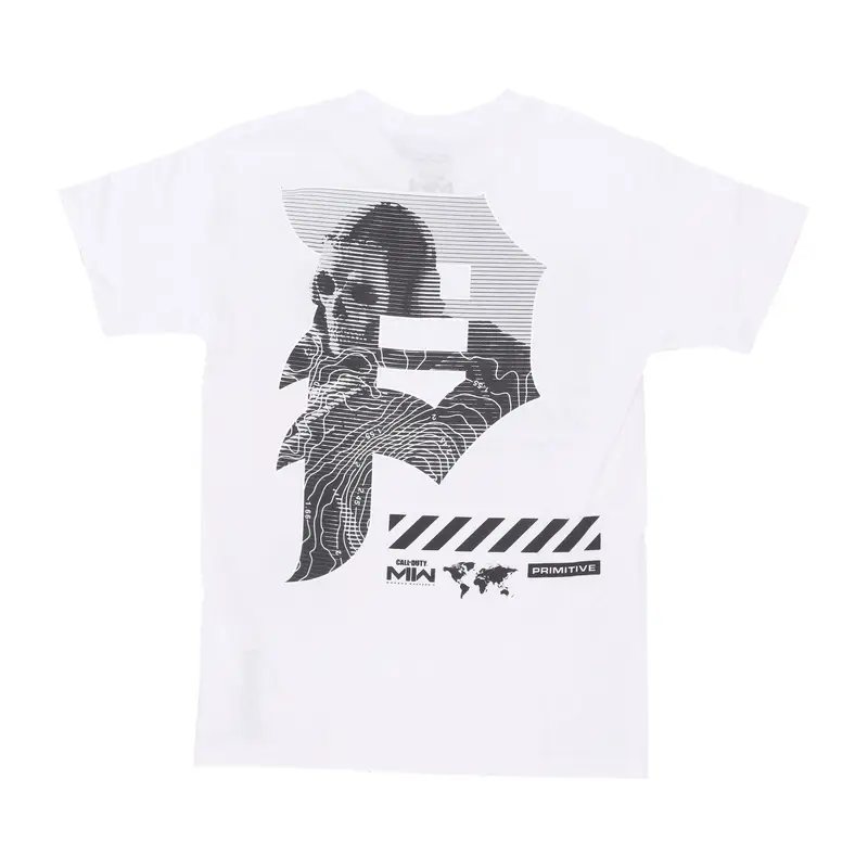 Maglietta Uomo Mapping Dirty P Tee X Call Of Duty White