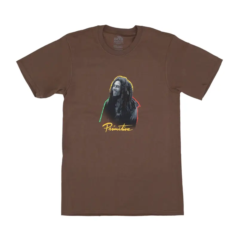 Maglietta Uomo One Love Tee X Bob Marley Brown
