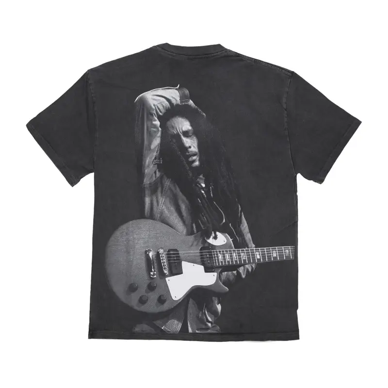 Maglietta Uomo Redemption Tee X Bob Marley Black