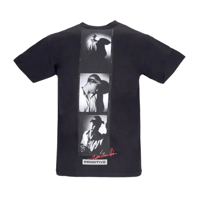 Maglietta Uomo Shadows Tee X Tupac Black