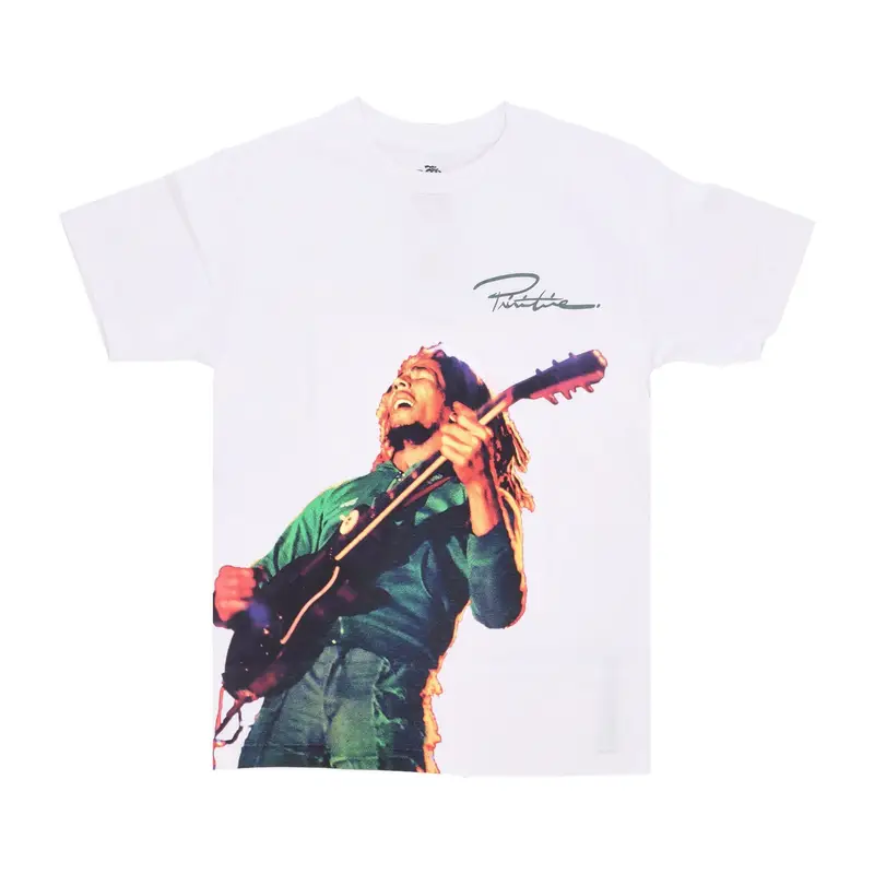 Maglietta Uomo Wildone Tee X Bob Marley White