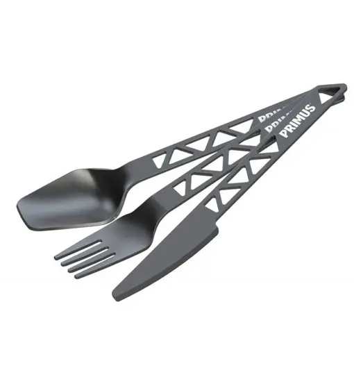 TrailCutlery Alu - posate Black