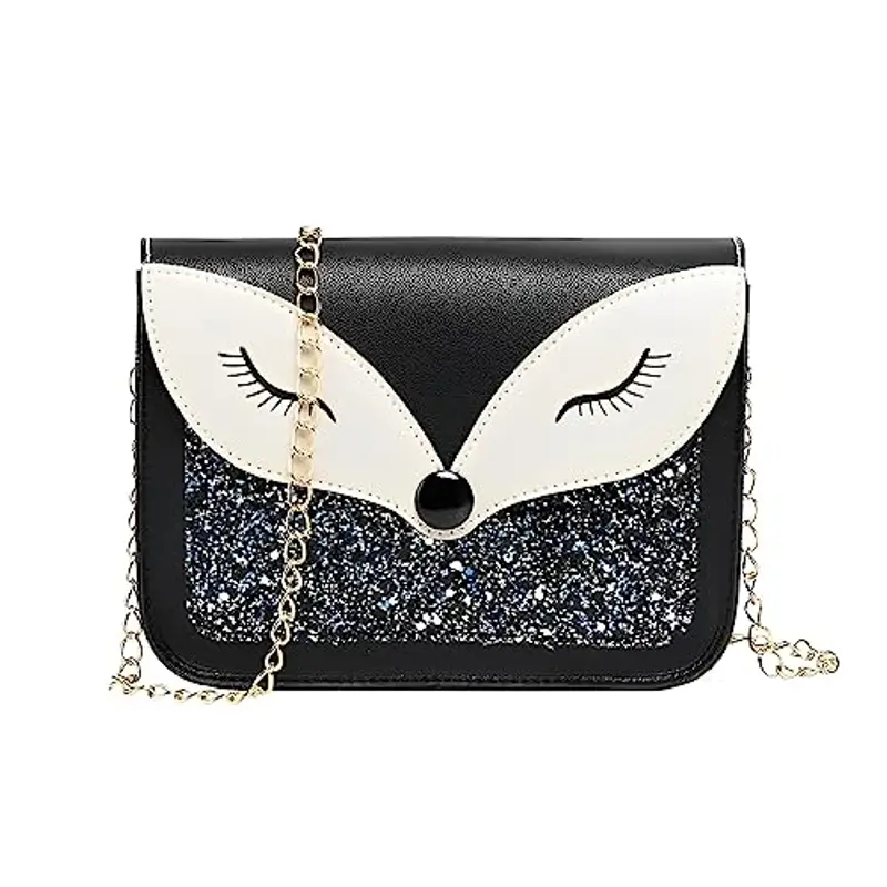 Vologle Borsa a tracolla Ragazza Nero 1598412