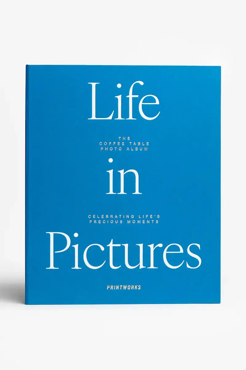 album foto Life in Pictures colore blu
