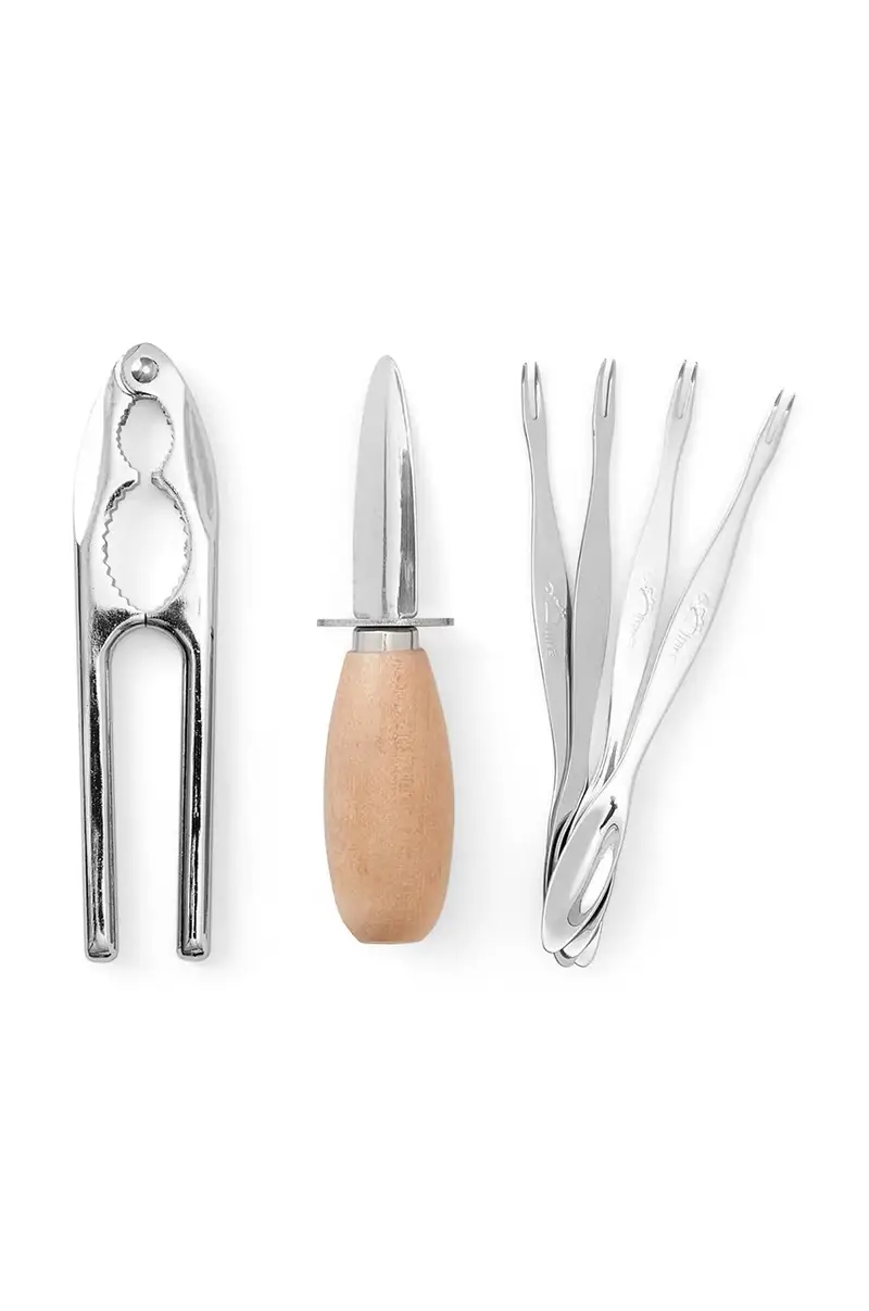 set posate per frutti di mare The Essentials pacco da 6 Multicolore miniatura 4