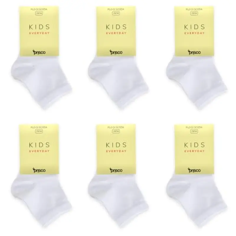 Prisco Calze Ragazzo Bianco 1598020
