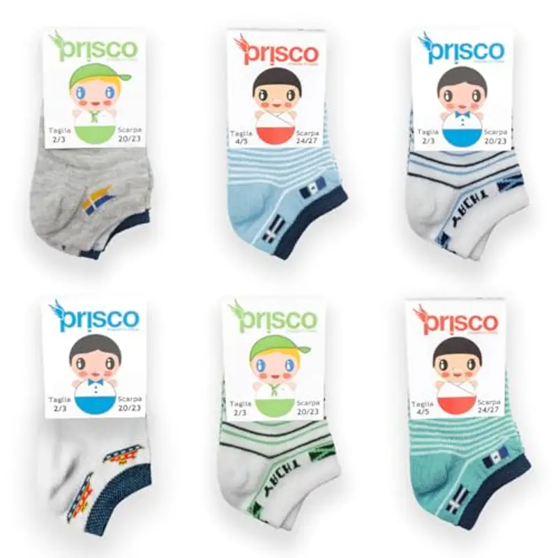 Prisco Calze Neonato Multicolore 2427242