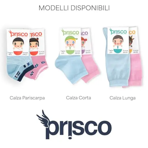 Prisco Calze Neonato Multicolore 2515126 miniatura 3