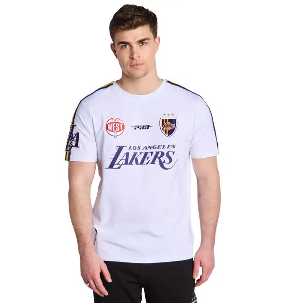 Los Angeles Lakers Ultras Uomo - Magliette Bianco - di cotone White