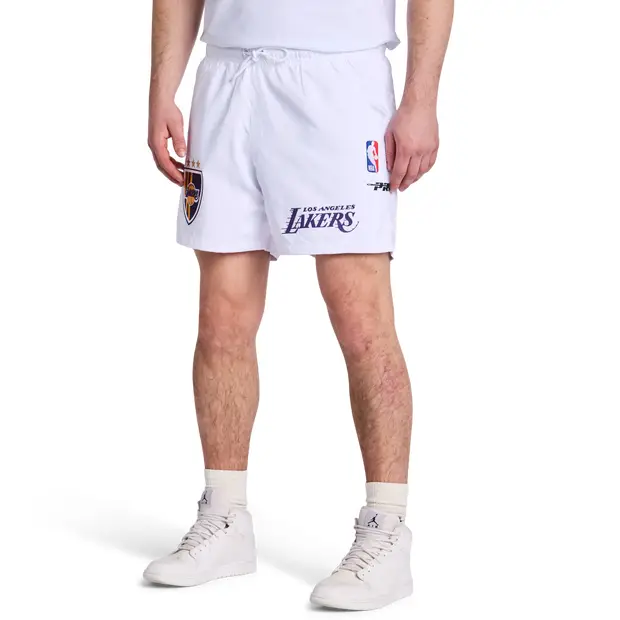 Los Angeles Lakers Ultras Uomo - Pantaloncini Blu - di cotone Blue