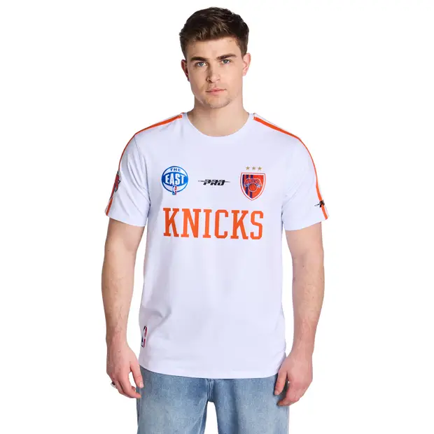 New York Knicks Ultras Soccer Uomo - Magliette Bianco - di cotone White