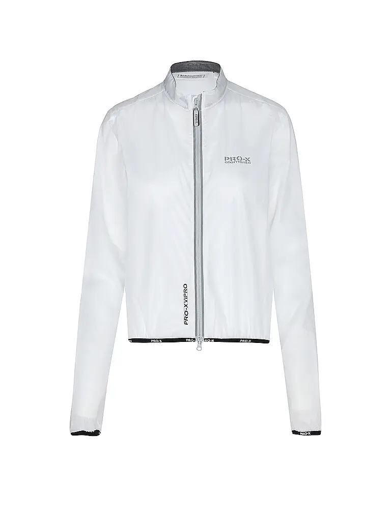 Giacca antipioggia da ciclismo da uomo XL&D+Visible Protection Trient trasparente | S