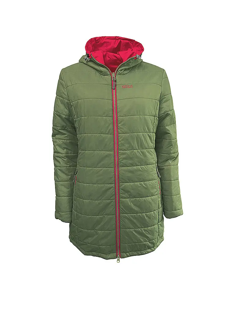 Impermeabile da donna 2L imbottito rosa | 46