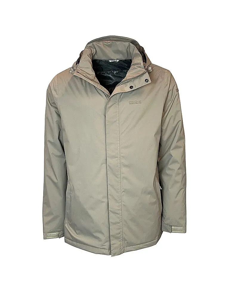 Impermeabile da uomo Werni 2L imbottito beige | S