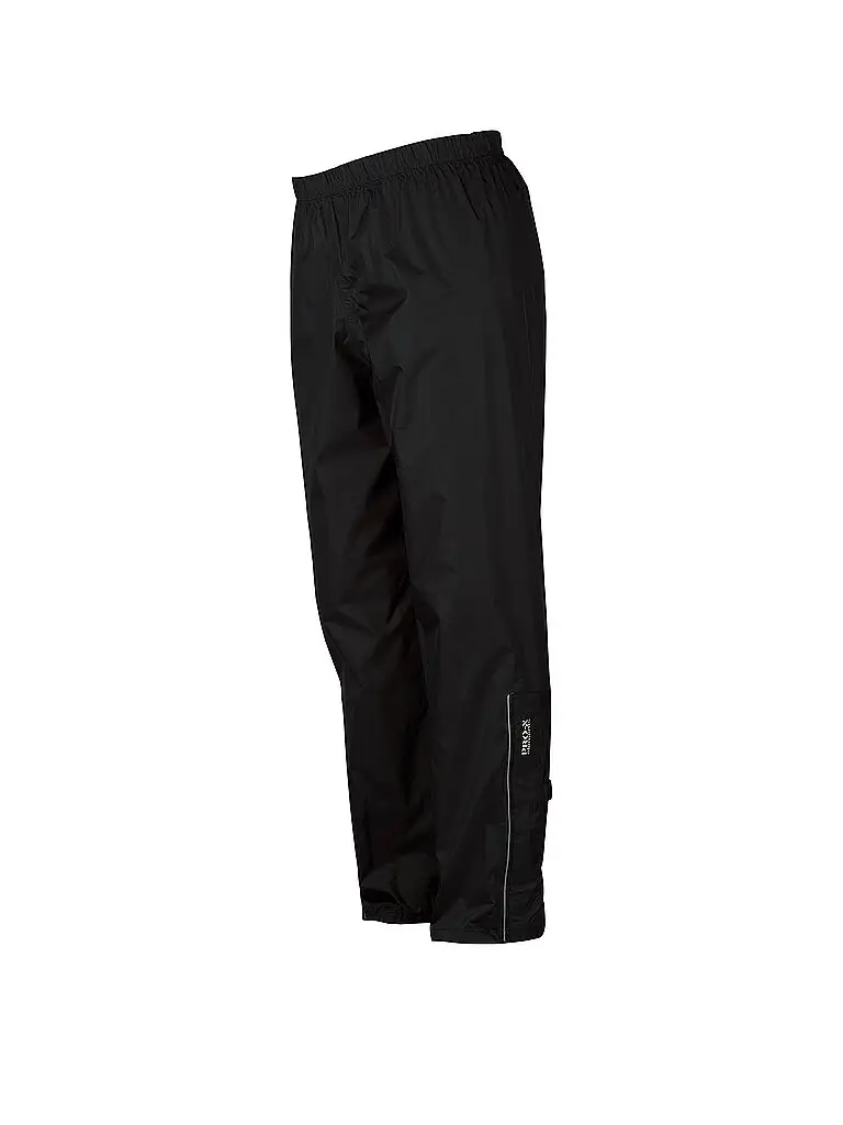 Pantaloni antipioggia termo membrana nero | XS