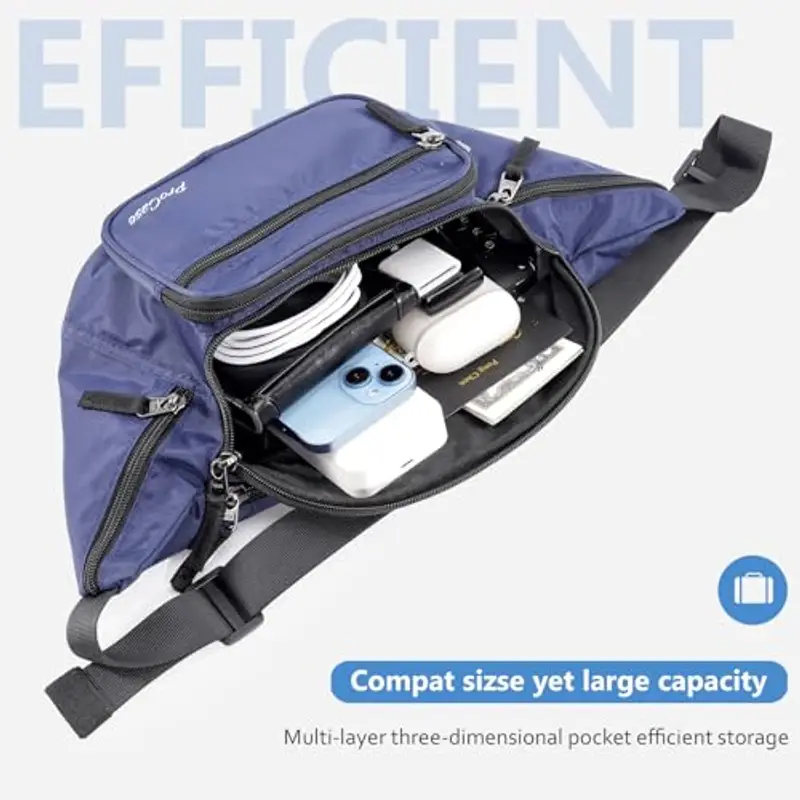 ProCase Marsupio Uomo Blu 1599313 miniatura 3