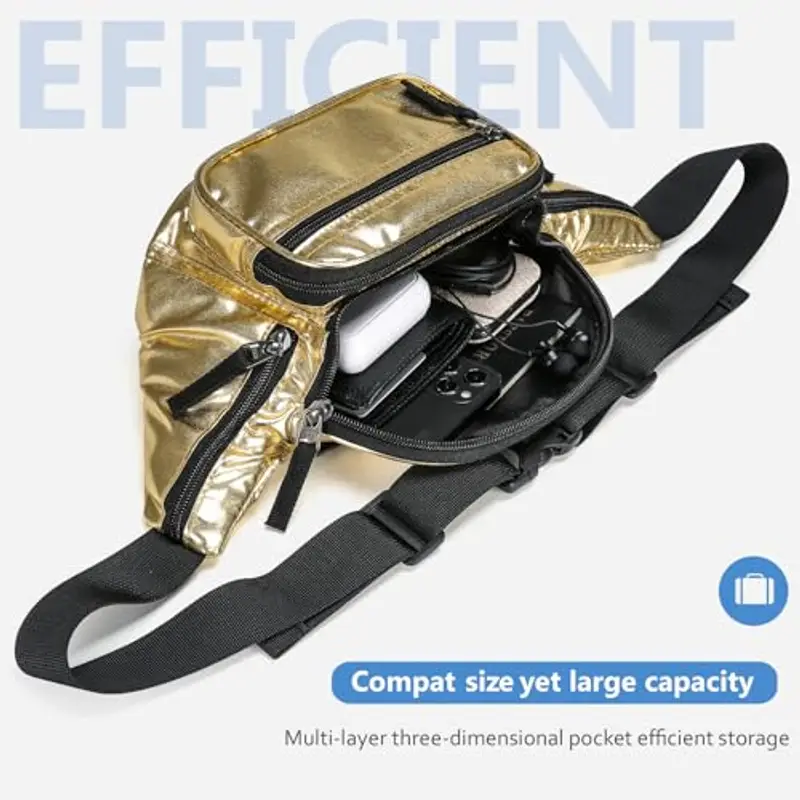 ProCase Marsupio Uomo Oro 1599315 miniatura 3