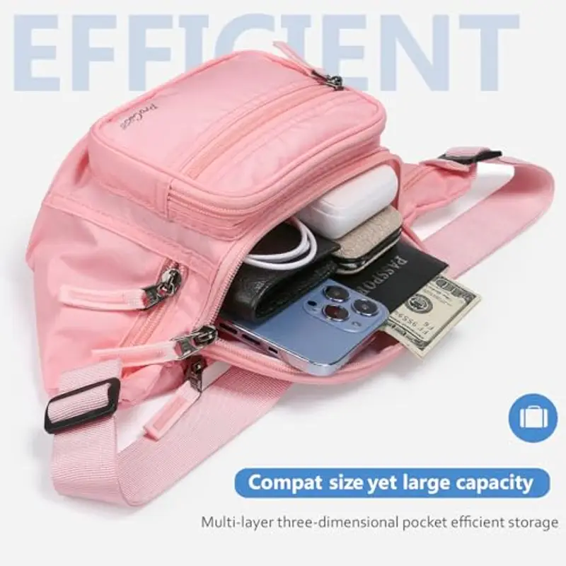 ProCase Marsupio Uomo Rosa 1599312 miniatura 3