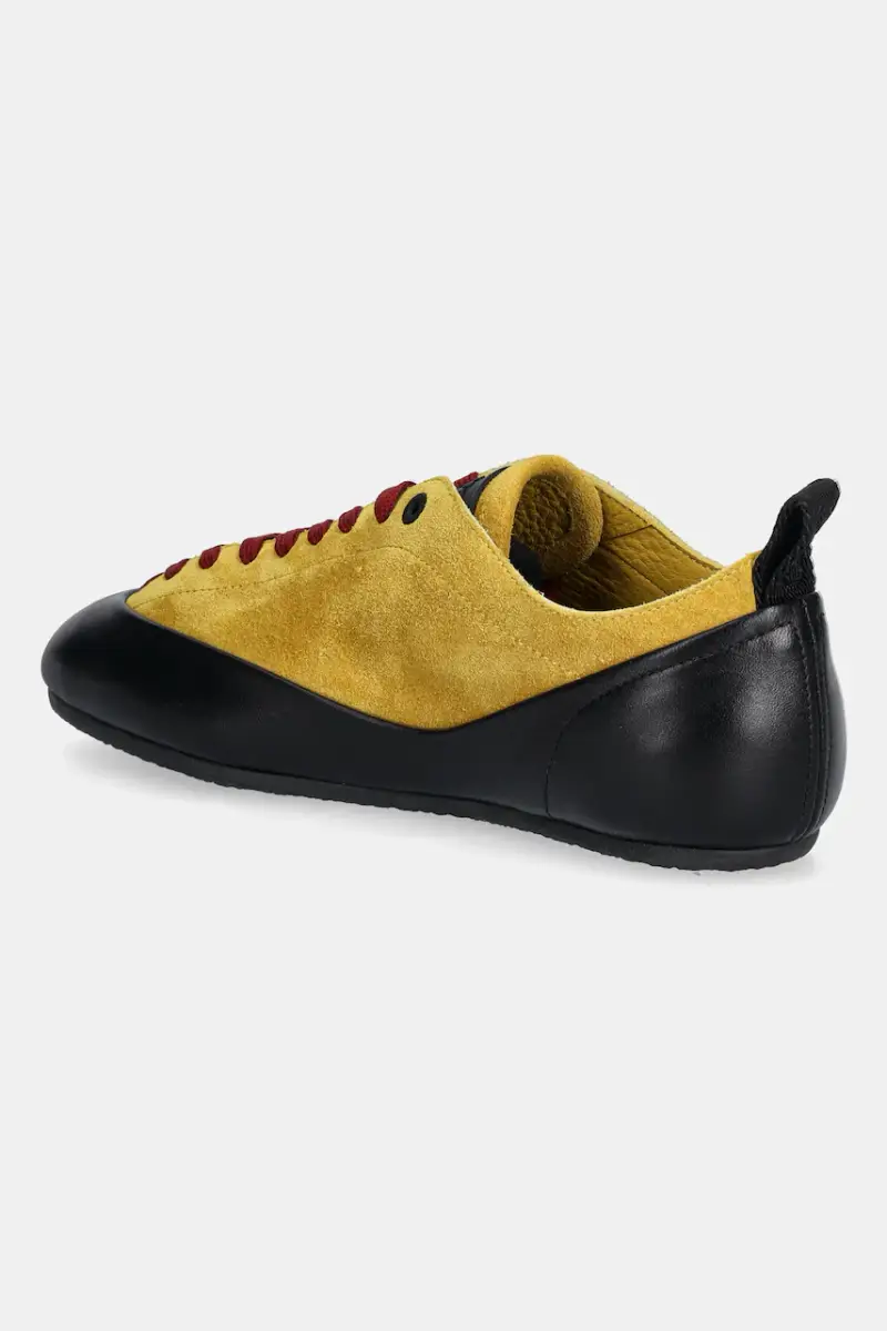 sneakers in camoscio Arcadia donna colore verde SH253071 Giallo miniatura 3