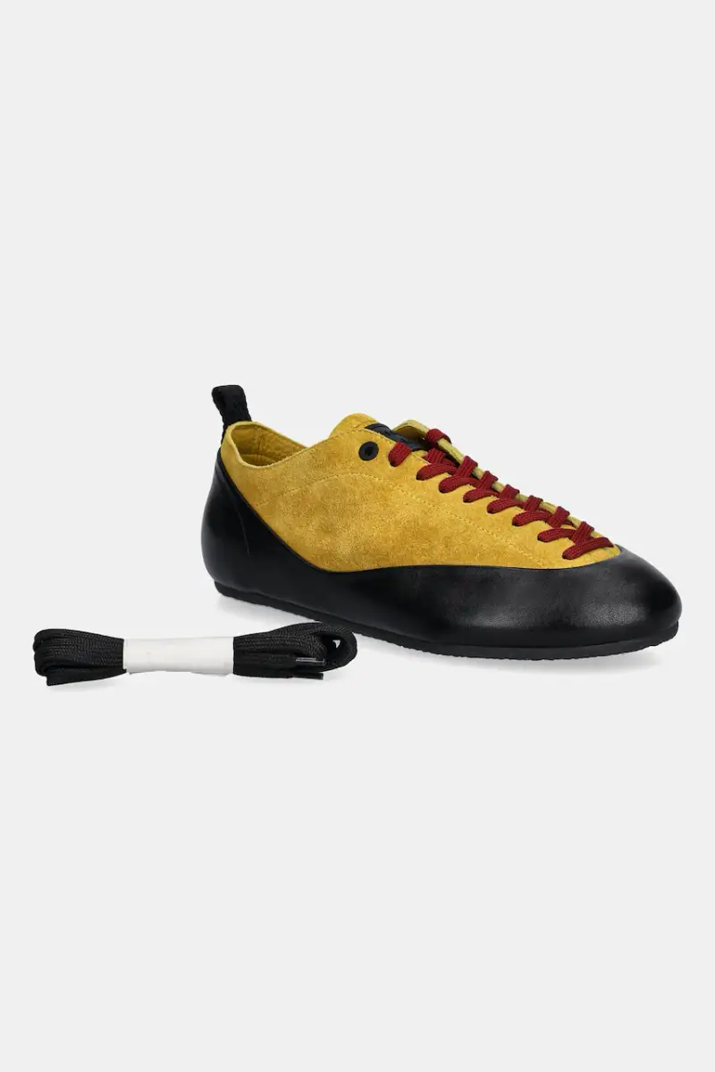 sneakers in camoscio Arcadia donna colore verde SH253071 Giallo miniatura 5