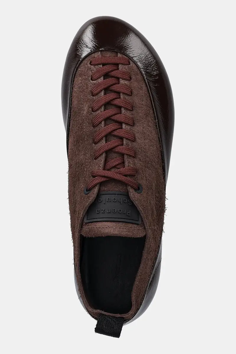 sneakers in pelle Arcadia donna colore marrone SH253071 miniatura 4