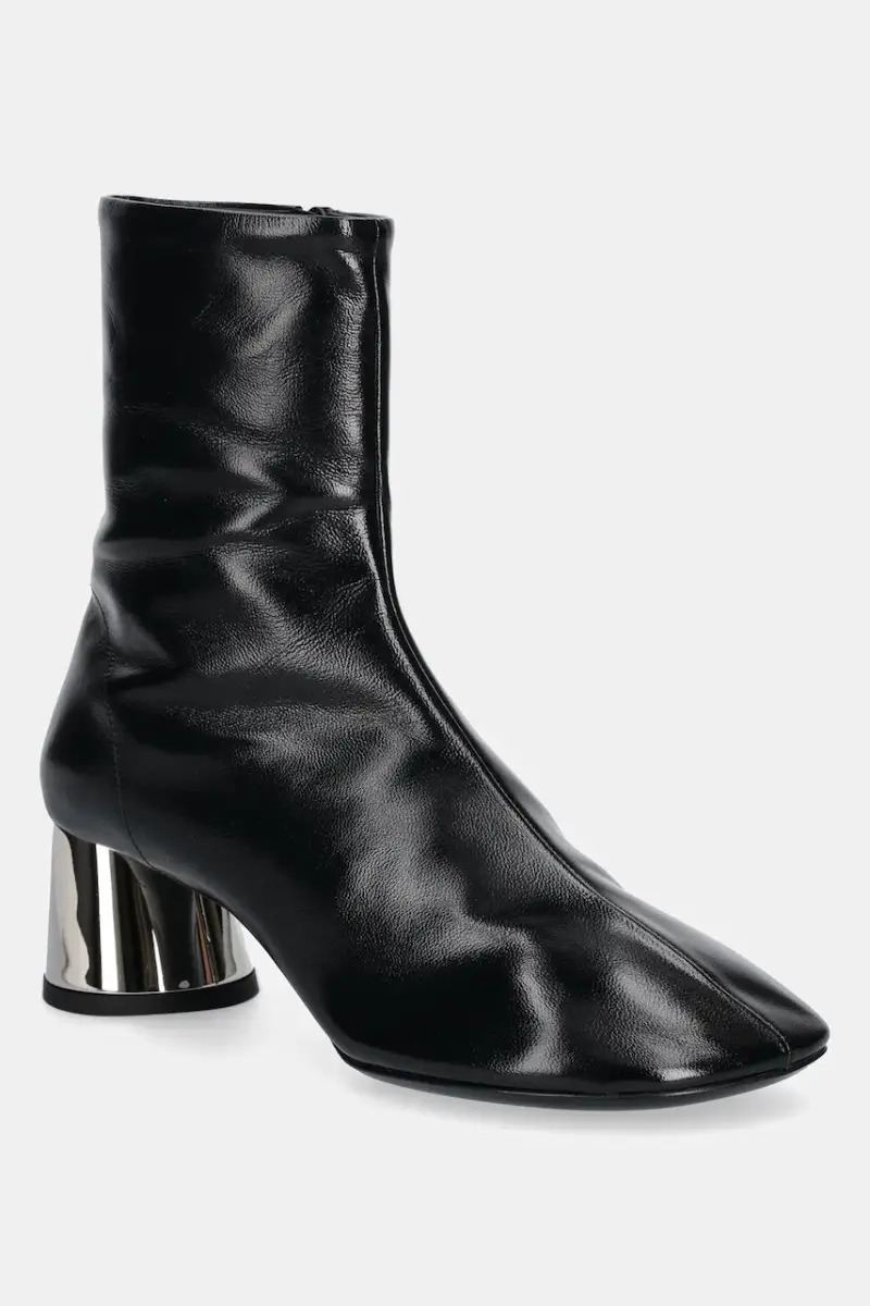 stivaletti alla caviglia in pelle Glove donna colore nero SH251025