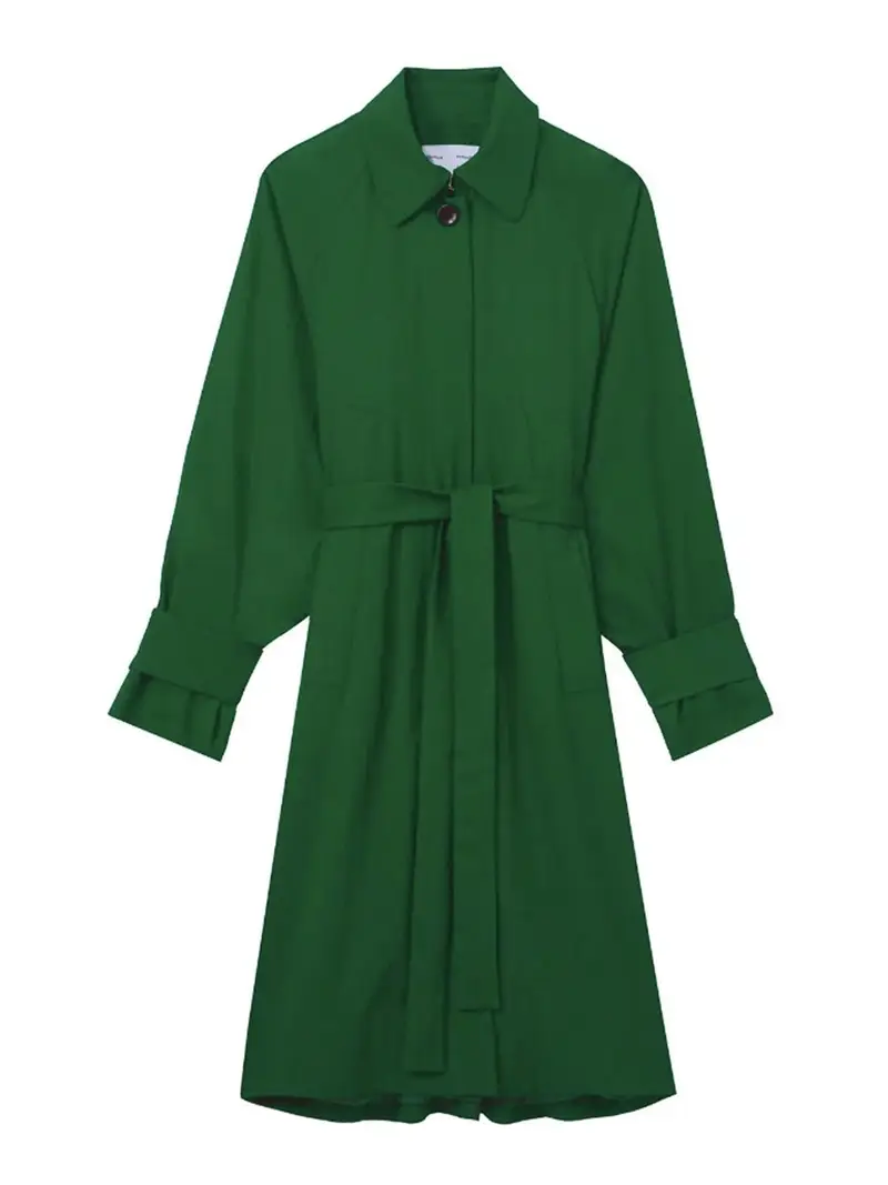 Proenza Schouler Trench Verde 3357316