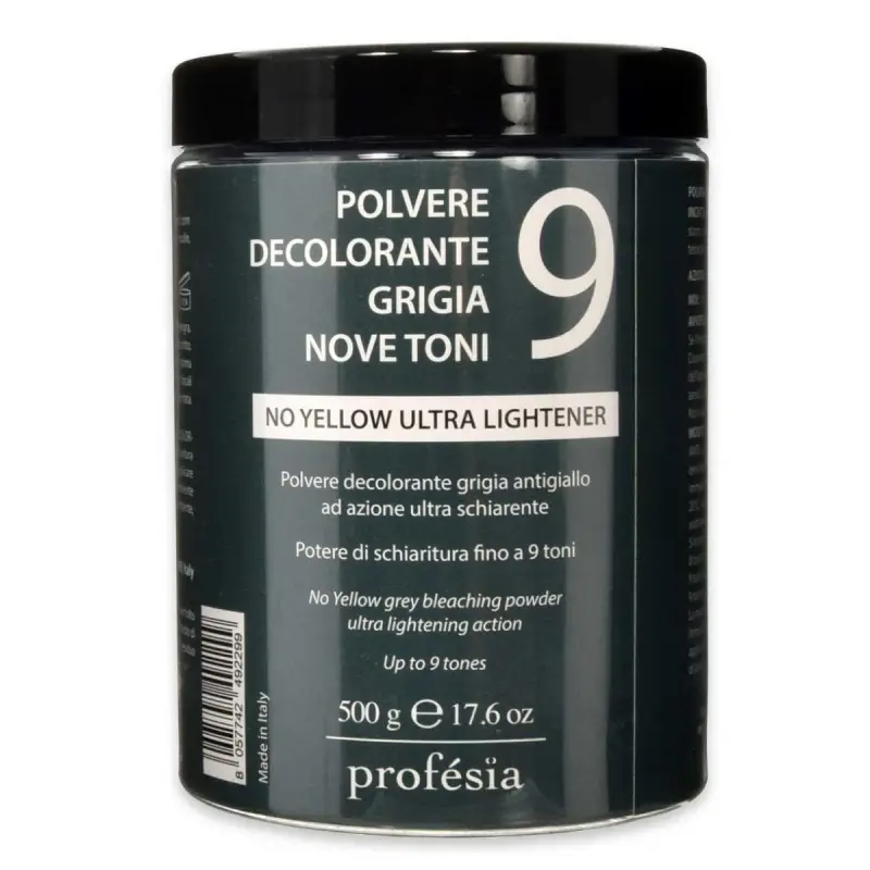 no yellow ultra schiarente 9 toni vaso 500 gr 5017